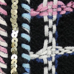 【Khuyến mãi】Áo khoác không cổ CHANEL 640785