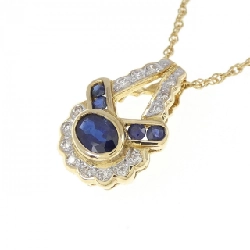 K18YG/K18WG Sapphire Necklace - Hàng hiệu Authentic 863271