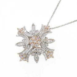 K18WG/K18PG Dây chuyền kim cương 0.65CT - Hàng hiệu Chính hãng 860578