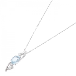 K18WG Aquamarine Necklace 1.09CT - Hàng hiệu Authentic 859844