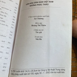 VĂN HÓA DÂN GIAN VIỆT NAM, NHỮNG PHÁC THẢO, XUẤT BẢN NĂM 2003 526412