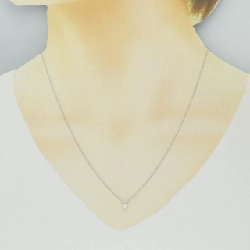 K18WG Dây chuyền kim cương 0.08CT - Hàng hiệu Chính hãng 858747