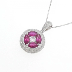 750WG/K18WG Nhẫn ruby 0.58CT - Hàng hiệu Authentic 859966