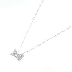 K18WG Ruy băng Dây chuyền kim cương 0.60CT - Hàng hiệu Chính hãng 859398