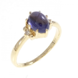 Nhẫn Iolite K18YG - Hàng hiệu Chính hãng