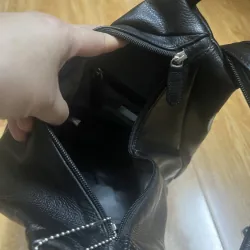 Balo nữ hiệu size 20*32*10 da thật 2hand 925589