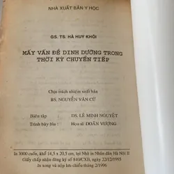 Mấy vấn đề dinh dưỡng trong thời kỳ chuyển tiếp, Hà Huy Khôi 709589