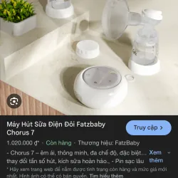 Máy hút sữa điện đôi Fatzbaby Chorus 7 chính hãng 727132