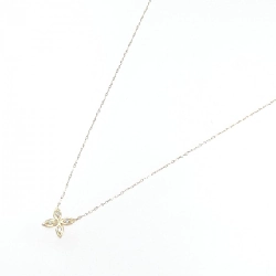 K10YG Hoa Nhài Kim Cương Dây Chuyền 0.01CT - Hàng hiệu Chính hãng 857854