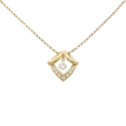 K18YG Dây chuyền kim cương 0.270CT - Hàng hiệu Chính hãng