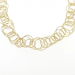 Nhà thiết kế Gianmaria Buccellati 750YG/750WG Dây chuyền - Hàng hiệu Authentic