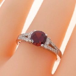 Nhẫn Garnet PT950 1.10CT 666513