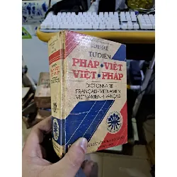 Từ điển pháp việt - việt pháp mới 70% ố bung gáy 1992 GIÁO TRÌNH, CHUYÊN MÔN HCM1709 Blogmeo21025