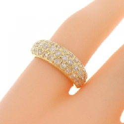 Nhẫn hồng ngọc K18YG Pavé 1.00CT - Hàng hiệu Chính hãng 852977