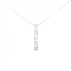 K18WG Dây chuyền kim cương 0.15CT - Hàng hiệu Chính hãng