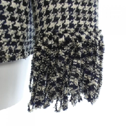 【Mã giảm giá】Áo khoác không cổ CHANEL 639215