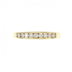 Nhẫn kim cương K18YG 0.17CT 672472