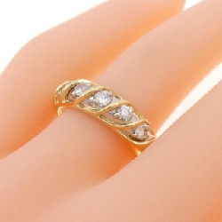 Nhẫn kim cương K18YG/PT900 0.376CT 668079