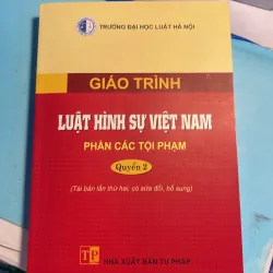 Giáo trình luật hình sự