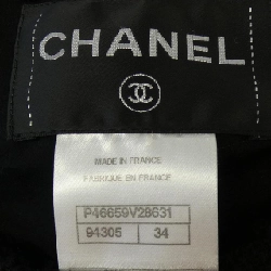 Jacket không cổ CHANEL P46659V28631 631034