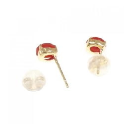 K18YG Bông tai San hô 0.83CT - Hàng hiệu Chính hãng 866871