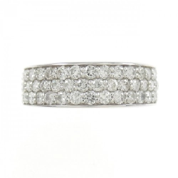 Nhẫn kim cương Pavé K18WG 1.00CT - Hàng hiệu Chính hãng 857068