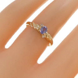 Nhẫn Sapphire K18YG - Hàng hiệu Chính hãng 853408