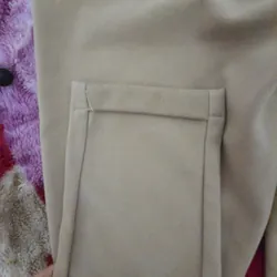 Quần beggi dạ màu vàng da 740024