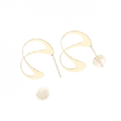 K18YG Bông tai - Hàng hiệu Authentic 869251