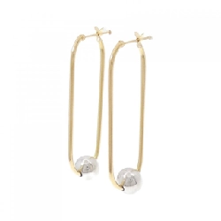 K18YG/K18WG Bông tai - Hàng hiệu Authentic 867335