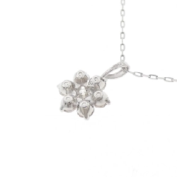 Dây chuyền kim cương hoa PT950/PT900 0.30CT - Hàng hiệu Chính hãng 867185