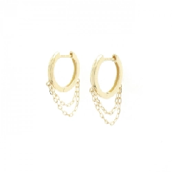 Bông tai K10YG Cocoshnik - Hàng hiệu Chính hãng