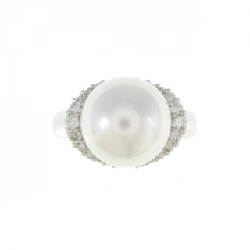 Nhẫn ngọc trai trắng PT 10.3mm - Hàng hiệu Authentic 855883