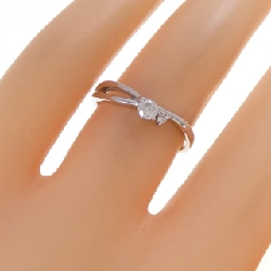 Nhẫn kim cương K14WG 0.12CT - Hàng hiệu chính hãng 854214