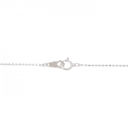 K18WG Dây chuyền kim cương chéo 0.72CT - Hàng hiệu chính hãng 859797