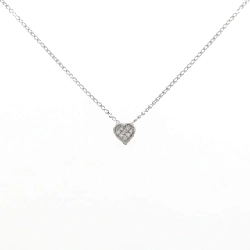 K10WG Dây chuyền kim cương hình trái tim - Hàng hiệu Authentic