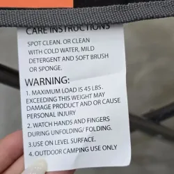 Bàn gấp ngoài trời hãng HIGH SIERRA, dành cho camping cắm trại, dã ngoại, câu cá 790590