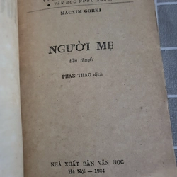 Người mẹ, marxim Gorki 271919