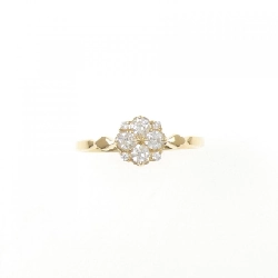 Nhẫn kim cương hoa K18YG 0.26CT - Hàng hiệu Authentic 853952