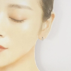 K18WG Bông tai kim cương 0.14CT - Hàng hiệu Chính hãng 868693