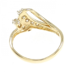 Nhẫn kim cương K18YG 0.50CT 673470