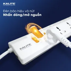 Ổ cắm điện thông minh KALITE KPS08 TÍCH HỢP USB TYPE C, TYPE A 788863
