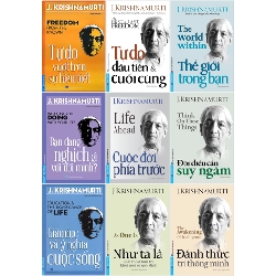 Combo Sách J. Krishnamurti (Bộ 9 Cuốn) - J. Krishnamurti