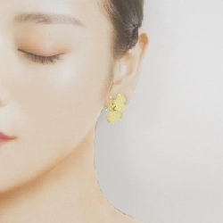 Bông tai kim cương Ikeda Keiko 0.08CT - Hàng hiệu Authentic 844612