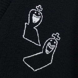 【Mã giảm giá】Áo khoác cardigan DEVASTEE 644353