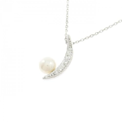 K10WG/K10YG Mặt Trăng × Ngôi Sao Dây Chuyền Ngọc Trai Akoya 4.6mm - Hàng hiệu Chính hãng 850823