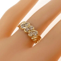 Nhẫn kim cương K18YG 0.50CT 669043