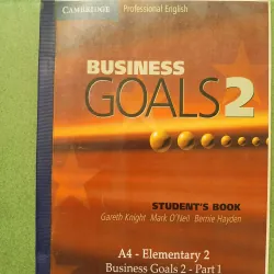 [Tiếng Anh căn bản] Aroma - Business Goals 2 - A4 Elementary 2 - Student's boo