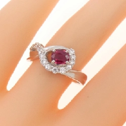 Nhẫn Ruby PT900 0.40CT - Hàng hiệu Chính hãng 855098