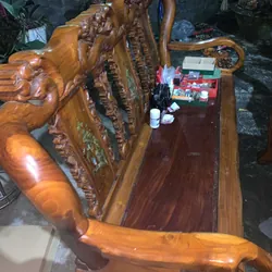 Cần bán 1 bộ bàn ghế với tủ thờ+bộ chân lư lớn 719541